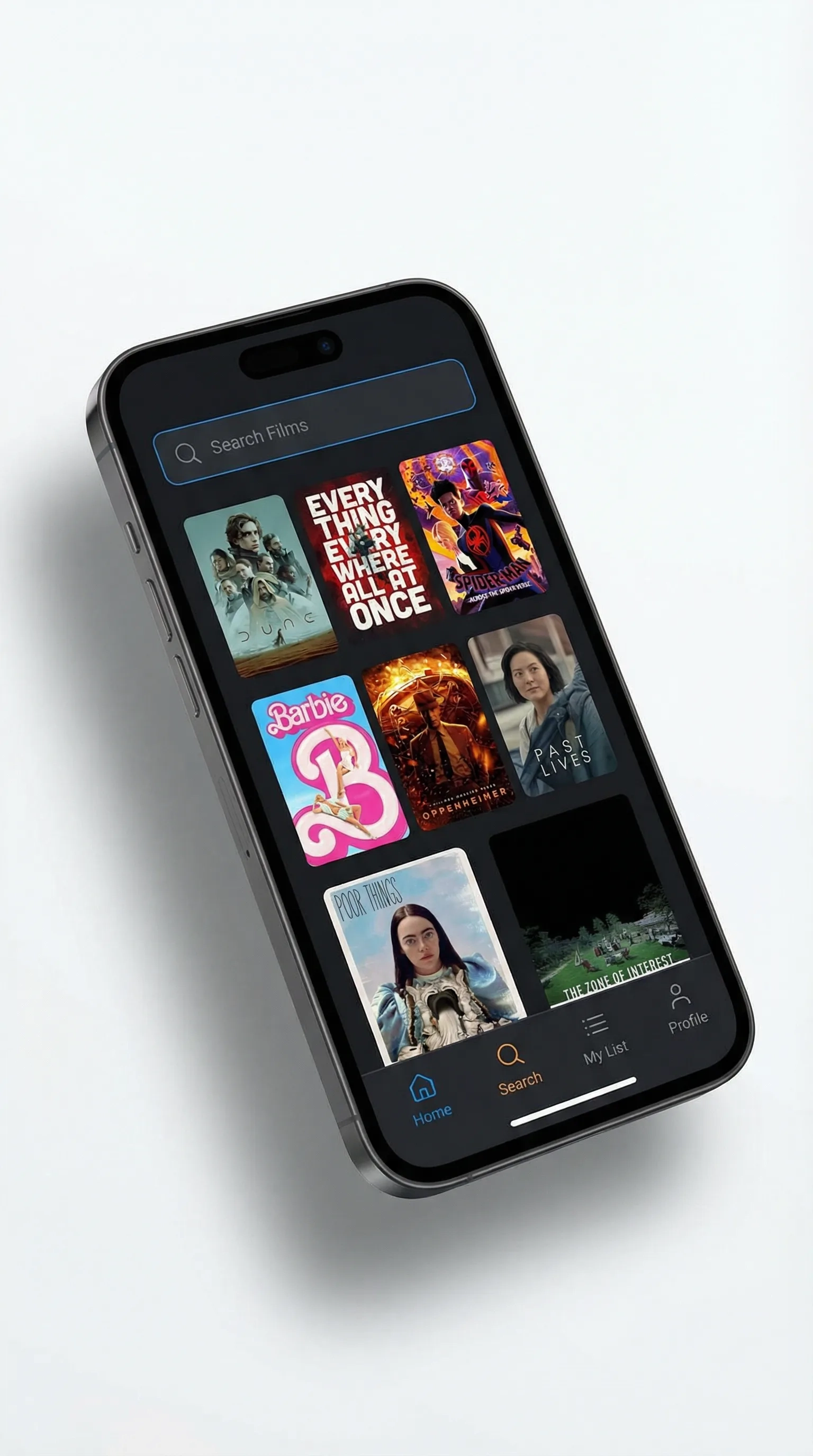 喷水 | 海量视频资源库 | 极致享受手机客户端界面展示